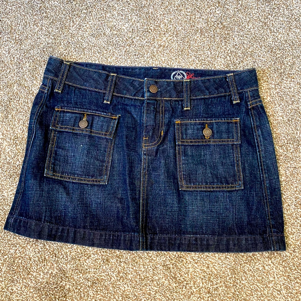 Like New!  Cute Denim Mini Jean Skirt